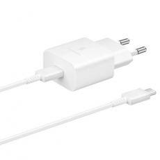 Samsung - Samsung USB Väggladdare 15W USB-C Kabel - Vit