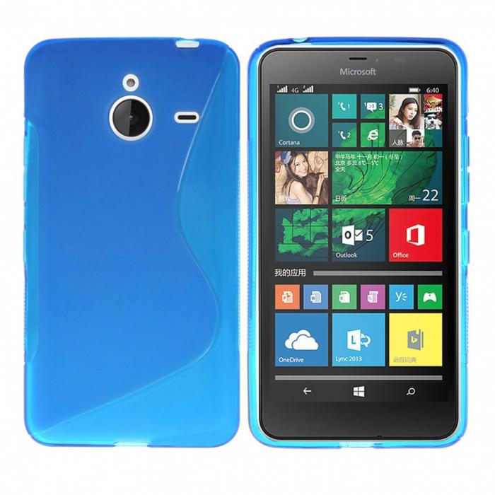 UTGATT5 - Flexicase Skal till Microsoft Lumia 640 XL - Bl