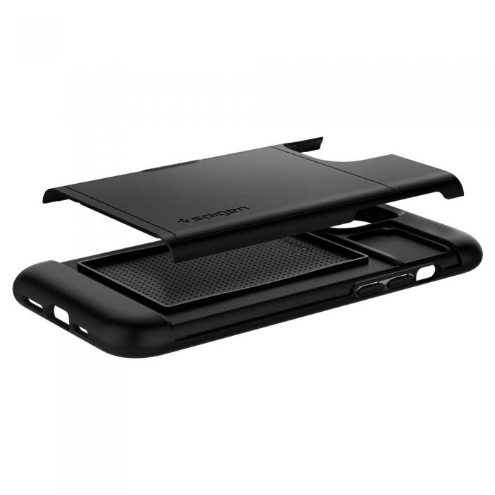 UTGATT5 - SPIGEN Slim Armour CS iPhone 12 Pro Max Skal - Svart