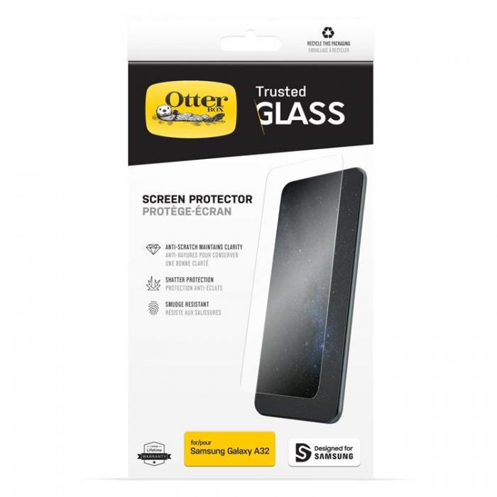 UTGATT5 - Otterbox Hrdat Glas Galaxy A32 5G - Transparent