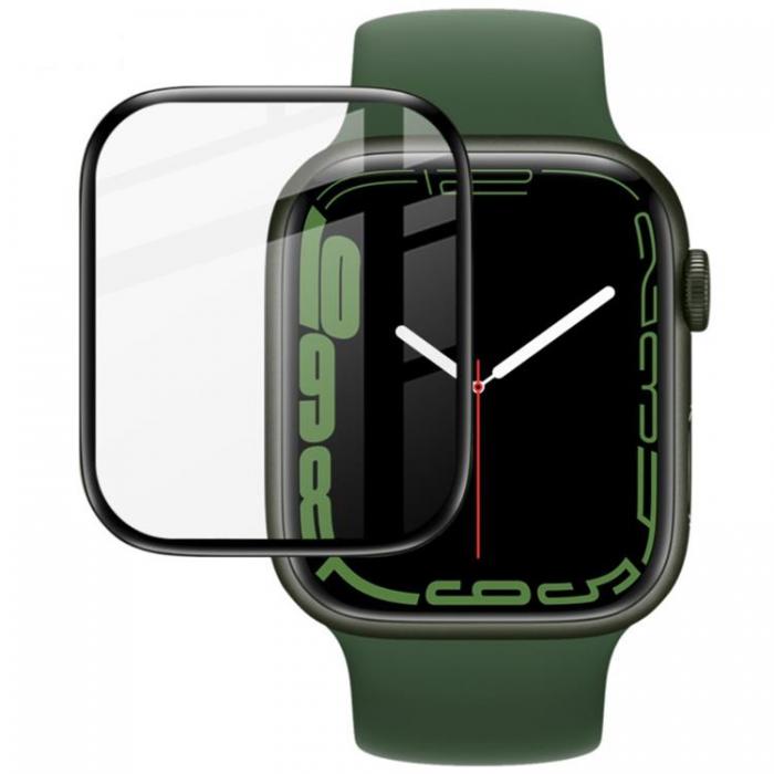 Imak - IMAK Rep Tlig Skrmskydd Apple Watch 7 45 mm - Svart