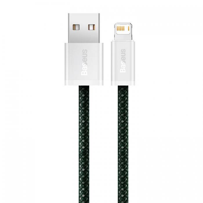 UTGATT1 - Baseus USB-A Till Lightning Kabel 2m - Grn