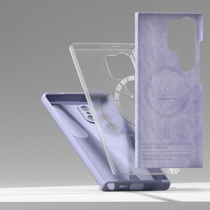 Ringke - Ringke Galaxy S24 Ultra Mobilskal Magsafe Silikon - Lavender