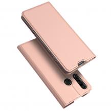 Dux Ducis - Dux Ducis Plånboksfodral till Huawei P30 - RoséGuld