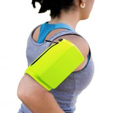 A-One Brand - Elastic Fabric Armband XL Running Fitness - Grön