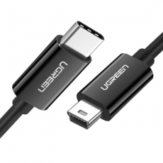 Ugreen - Ugreen USB-C Till USB-Mini Kabel 1m - Svart