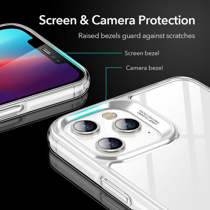 UTGATT5 - ESR Ice Shield mobilskal iPhone 12 & 12 Pro - Clear