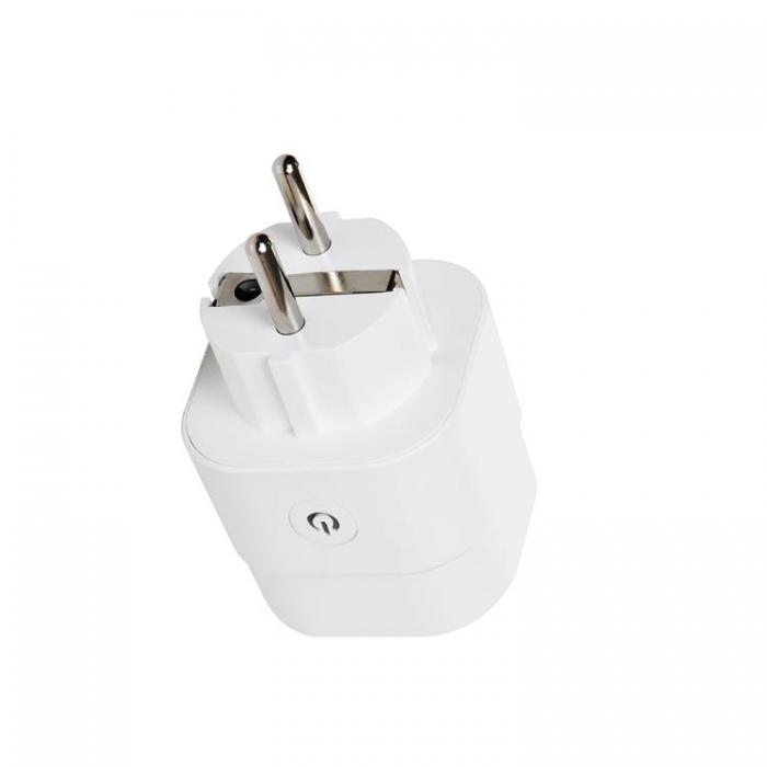 A-One Brand - Smart Home Plug WiFi 10A - Vit