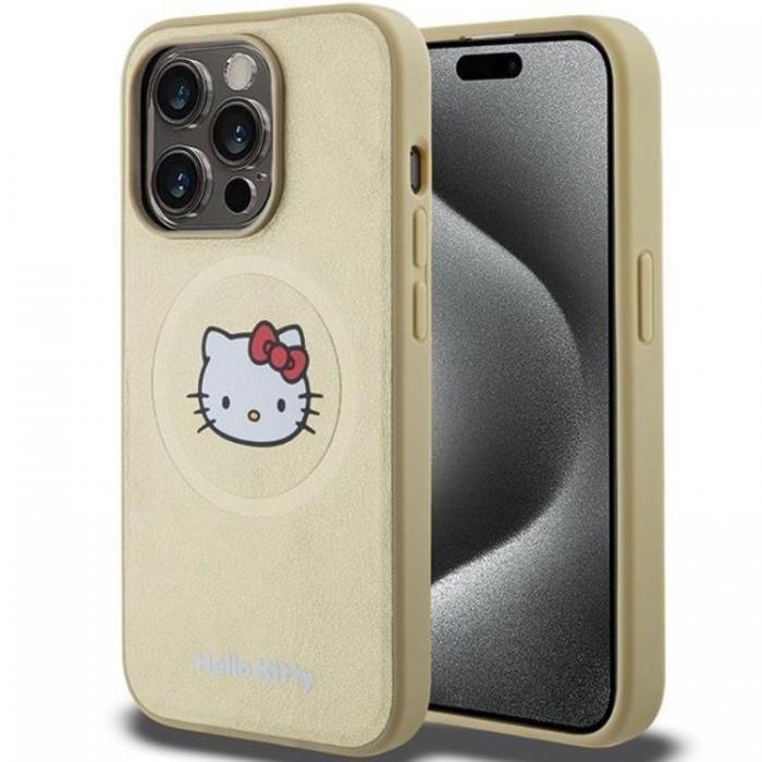Hello Kitty - Hello Kitty iPhone 15 Pro Mobilskal Magsafe Lder Kitty Head