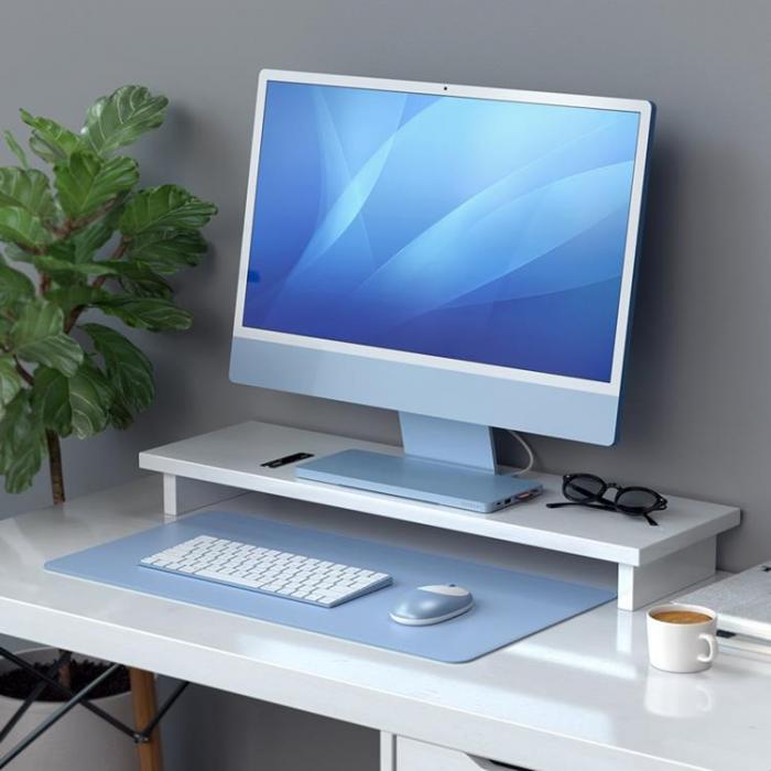 UTGATT1 - Satechi USB-C Slim Dock fr iMac 24-tum (2021) - Bl