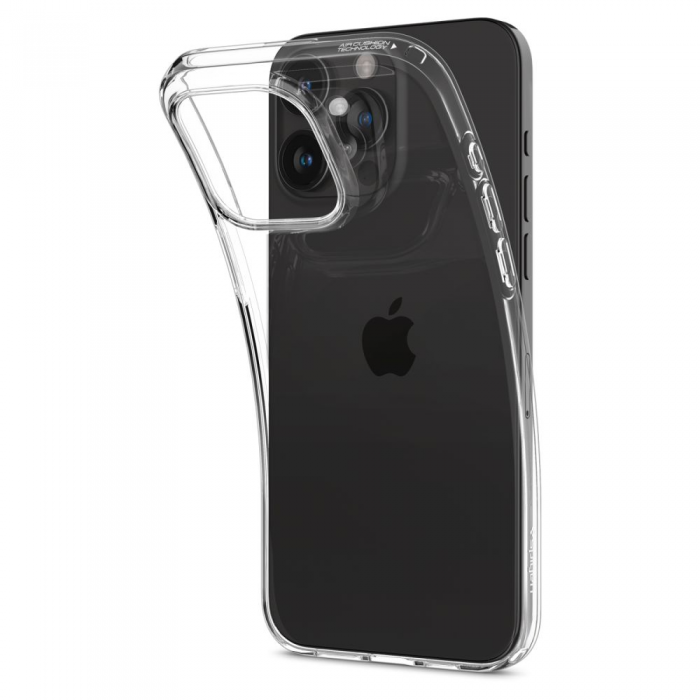 Spigen - Spigen iPhone 15 Pro Max Mobilskal Liquid Crystal - Clear
