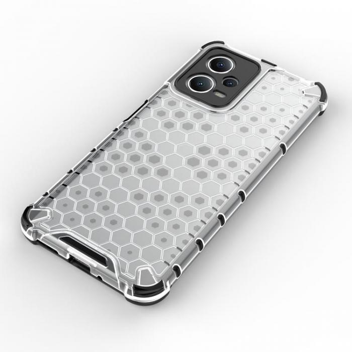 A-One Brand - Redmi Note 12/Poco X5 5g Mobilskal Honeycomb - Svart
