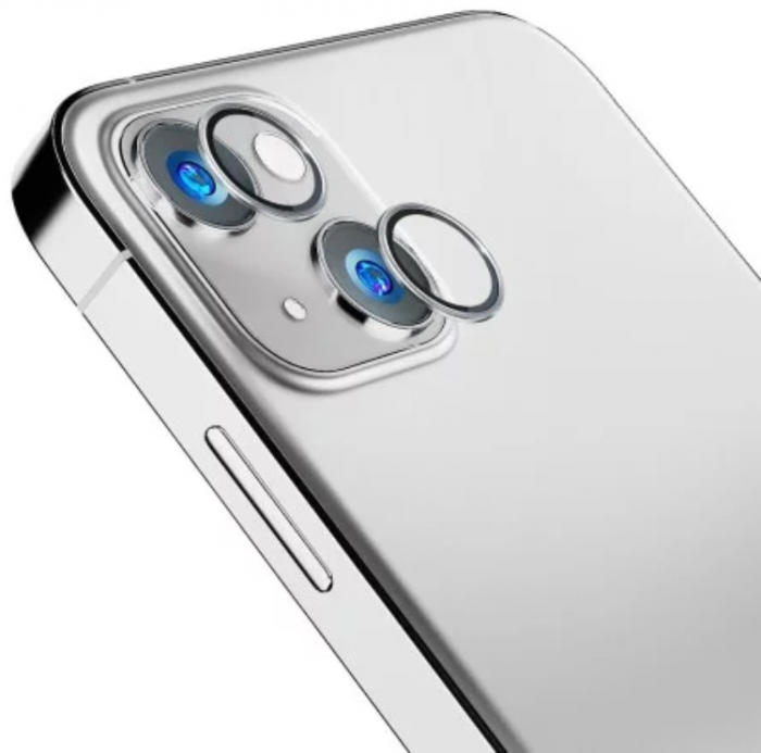 3MK - 3MK iPhone 14 Plus KameraLinsskydd i Hrdat Glas