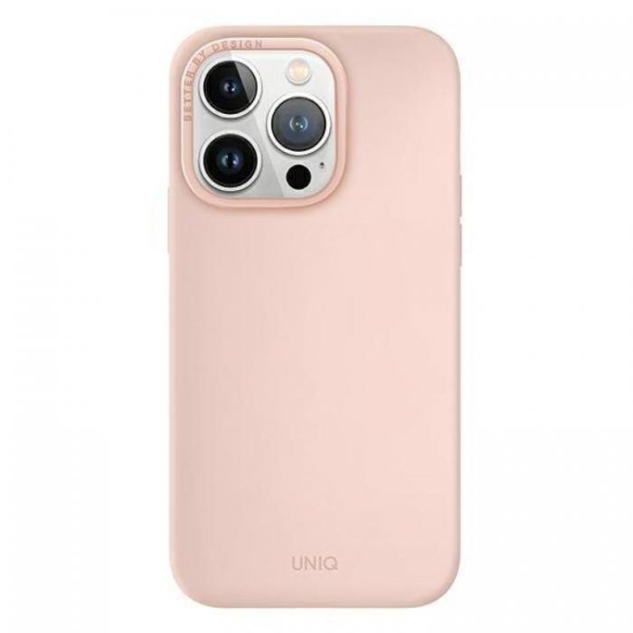 UNIQ - Uniq iPhone 14 Pro Max Mobiskal Magsafe Lino Hue - Rosa