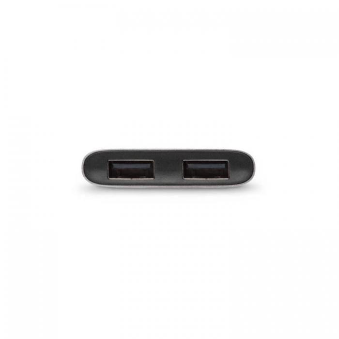UTGATT1 - Moshi USB-C Till Dubbell-A Adapter - Gr