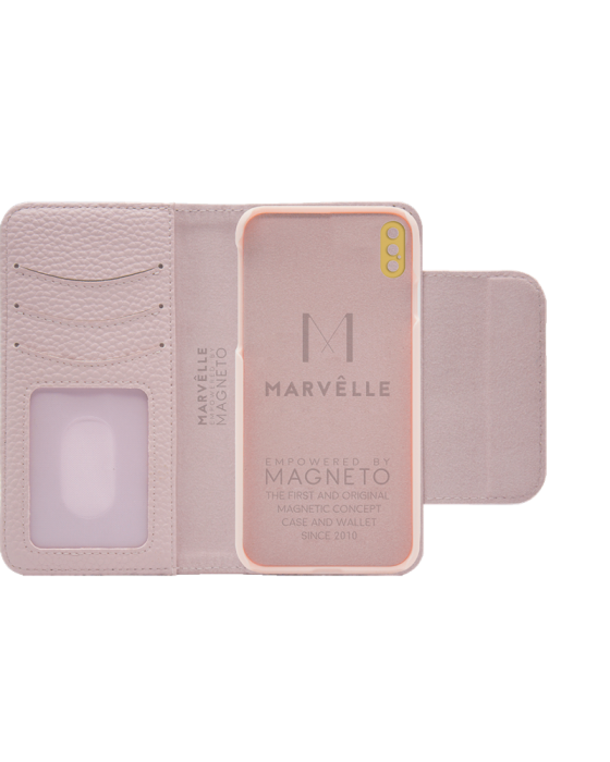 UTGATT4 - Marvlle N303 Plnboksfodral iPhone XR - Notting Hill Pink