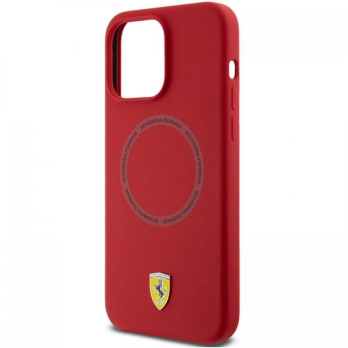 Ferrari - Ferrari iPhone 15 Pro Max Mobilskal Magsafe Printed Ring