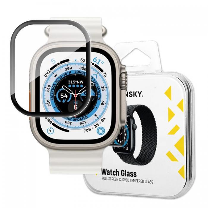 Wozinsky - Wozinsky Apple Watch Ultra (49mm) Skrmskydd i Hrdat glas