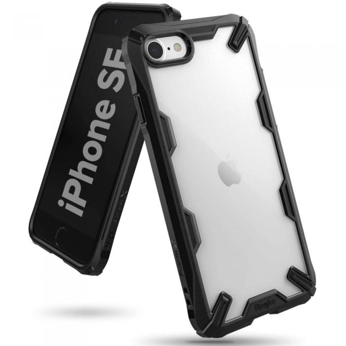 UTGATT5 - RINGKE Fusion X mobilskal till iPhone 7/8/SE 2020 Black