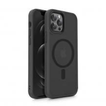 Tech-Protect - Tech-Protect Magmat Magsafe Skal iPhone 12/12 Pro - Matte Svart
