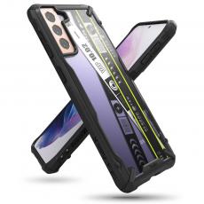 OEM - Ringke Fusion X Skal Samsung Galaxy S21 Plus 5G - Svart Ticket Band