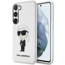 KARL LAGERFELD - Karl Lagerfeld Galaxy S23 Plus Mobilskal Ikonik Karl - Clear