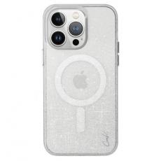 UNIQ - UNIQ iPhone 15 Pro Max Mobilskal Magsafe Coehl Lumino - Silver