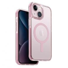 UNIQ - UNIQ iPhone 15/14 Plus Mobilskal Magsafe Combat - Rosa