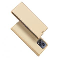 Dux Ducis - Dux Duxis Xiaomi Redmi Note 12 5G Plånboksfodral Skin Pro - Guld