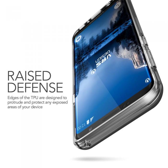 VERUS - Verus Crystal Bumper Skal till Samsung Galaxy S8 Plus - Dark Silver