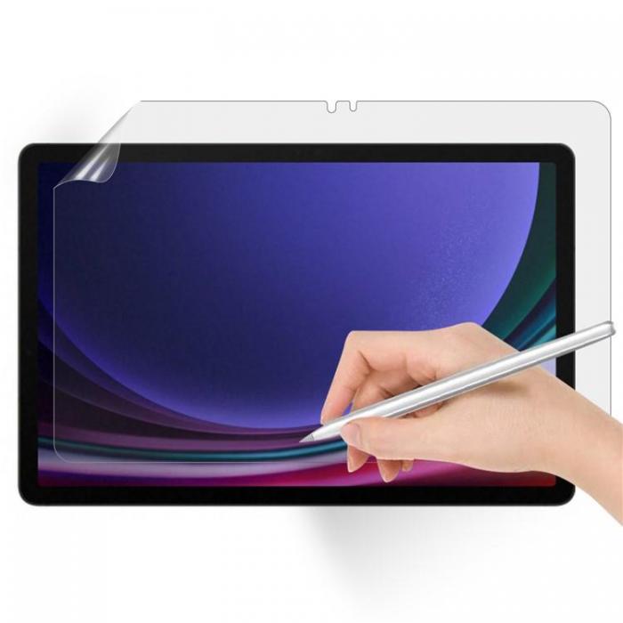 A-One Brand - Galaxy Tab S9 Plus Skrmskydd Paperfeel PET - Clear
