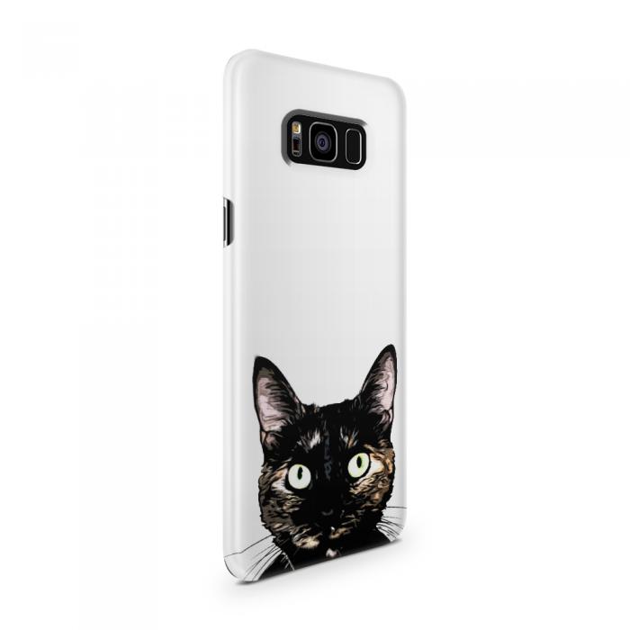UTGATT5 - Skal till Samsung Galaxy S8 - Peeking Cat