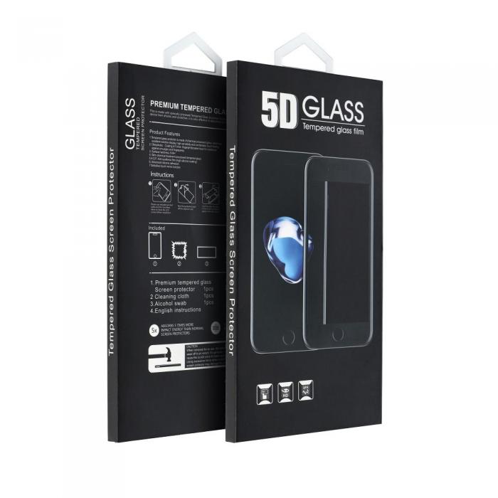 OEM - 5D Full Glue Hrdat Glas Skrmskydd fr Samsung Galaxy A34 5G svart