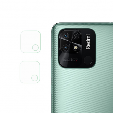 A-One Brand - [2-Pack] Xiaomi Redmi 10C Kameralinsskydd i Härdat glas - Clear