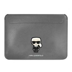KARL LAGERFELD - Karl Lagerfeld Saffiano Karl Datorfodral 13/14" - Silver