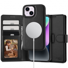 Tech-Protect - Tech-Protect iPhone 15 Plus Plånboksfodral Magsafe - Svart