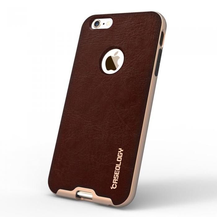 Caseology - Caseology Bumper Frame Skal till Apple iPhone 6(S) Plus- Brun