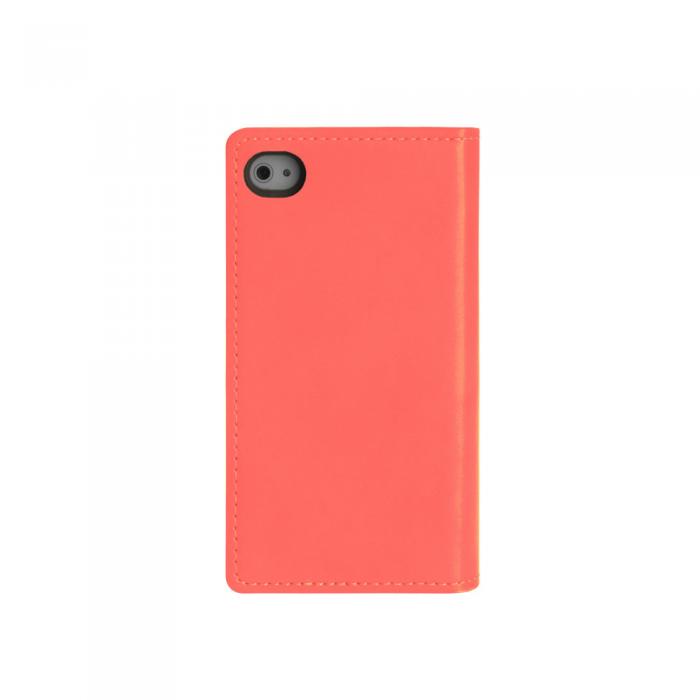 UTGATT4 - Mercury Flip Diary Plnboksfodral till Apple iPhone 4S / 4 (Peach
