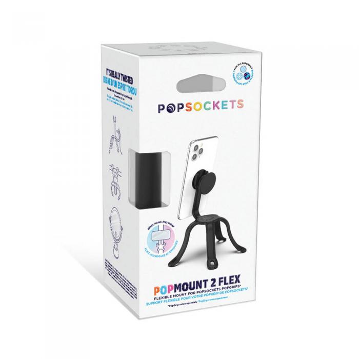 UTGATT1 - POPSOCKETS PopMount 2 Flex Svart Universal hllare