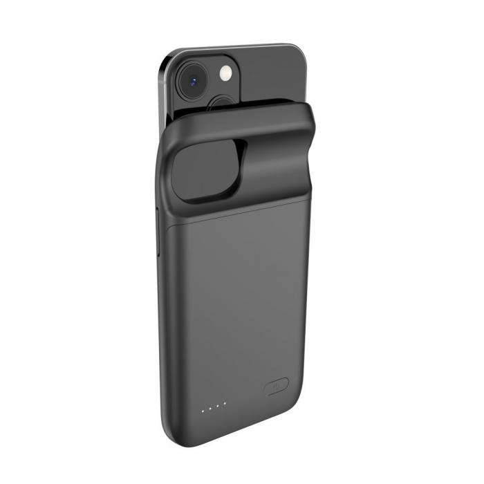 Tech-Protect - Batteri Skal 4700mAh iPhone 12 Mini/13 Mini - Svart