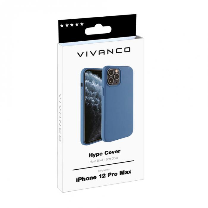 UTGATT5 - Vivanco Hype Silikon Skal iPhone 12 Pro Max - Bl