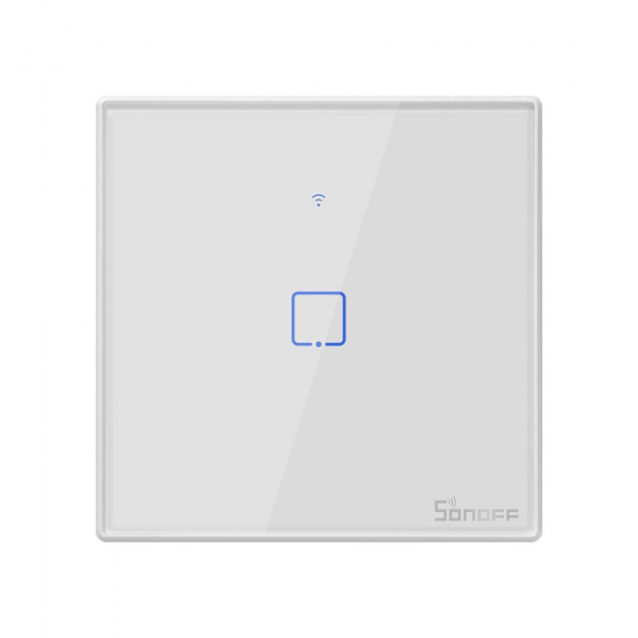 Sonoff - Sonoff Single Channel Wi-Fi Light Switch T2EU1C-TX - Vit