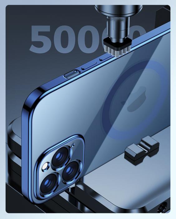 A-One Brand - Electroplating Magsafe Skal iPhone 13 - Bl