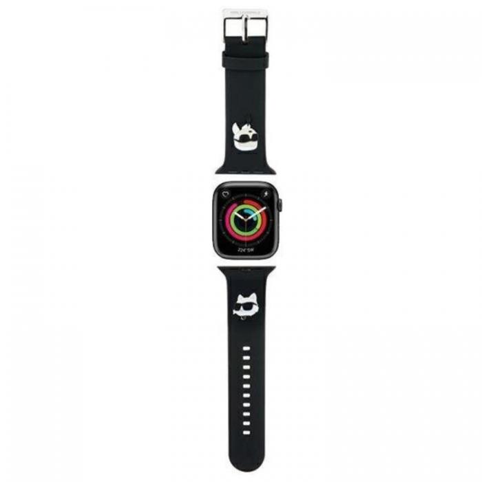 KARL LAGERFELD - Karl Lagerfeld Apple Watch (38/40/41mm) Band 3D Rubber Karl&Choupette