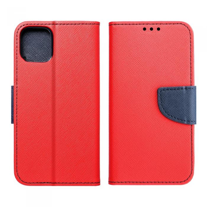 Forcell - Fancy Fodral till Xiaomi Redmi Note 10 Pro/10 Pro Max - Rd navy