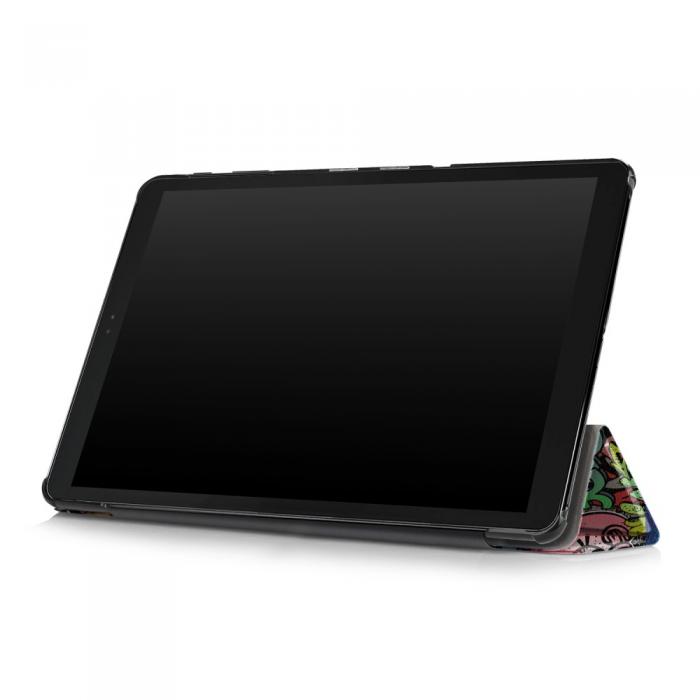 UTGATT4 - Fodral fr Samsung Galaxy Tab A 10.5 T590/T595 - Tecknat