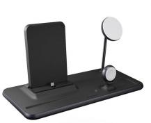 ZENS - Zens Trådlös laddare 4in1 Magsafe Watch/iPad - Svart