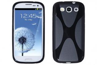 A-One Brand - FlexiCase Skal till Samsung Galaxy S3 i9300 (Svart)