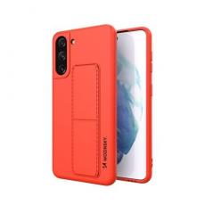 Wozinsky - Wozinsky Kickstand Silicone Skal Samsung Galaxy A32 5G - Röd