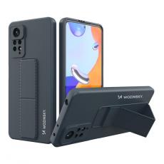 Wozinsky - Wozinsky Xiaomi Poco X4 Pro 5G Skal Kickstand Silicone - Marinblå